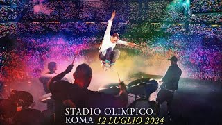 Coldplay quotMusic of The Spheres World Tourquot Full Concert  Live in Roma quotStadio Olimpicoquot 12072024 [upl. by Aihsekan858]