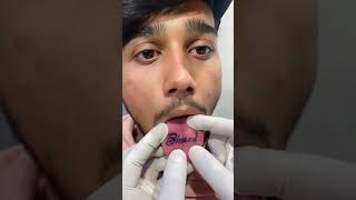 Tongue 👅 tattoo kaisa laga aap logo ko [upl. by Brigida976]