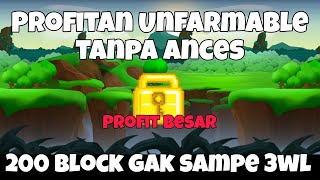 Bisa Profitan Unfarmable Tanpa Set Rata Kanan  Growtopia Indonesia [upl. by Eniretak]