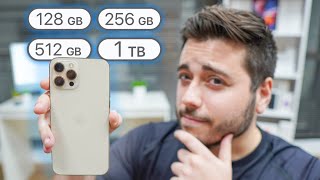 What Storage Size Should You Get For Your iPhone [upl. by Silvester643]