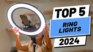 Top 5 BEST Ring Lights In 2024 [upl. by Cochran517]