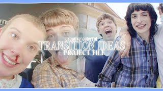 creative transition ideas  after effects project file  klqvsluv [upl. by Eeram]