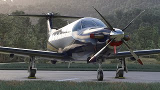 First look at the SimWorks Studios Pilatus PC12 in Microsoft Flight Simulator [upl. by Arakal]