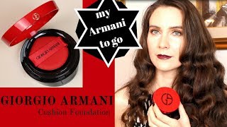 My Armani to go Cushion Foundation  Review  Angela van Rose [upl. by Stefano]