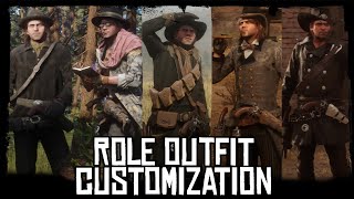 Red Dead Online How To Customize Role Outfits [upl. by Iroak]