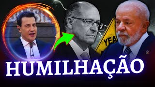 HUMILHAÇÃO ⛔Geraldo Alckmin se esconde e deixa Lula falar [upl. by Aneelas505]