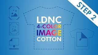 FOREVER LaserDark NoCut LowTemp Application onto Cotton 4Color Image [upl. by Eicnahc]