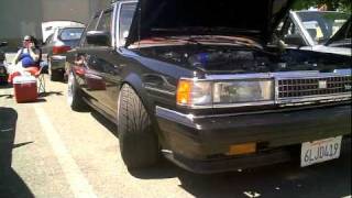 1988 Toyota Cressida MX73 with 1UZ from LS400 on Sportmax 962s XXRs and NRG Quick release combo [upl. by Ridan694]