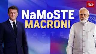 Royal Welcome Planned For French President amp Republic Day Chief Guest Emmanuel Macron India Today [upl. by Ayekahs254]