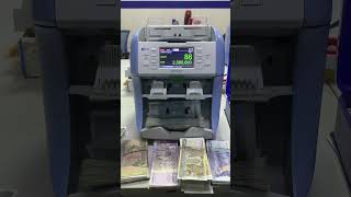 Bankers Counter Machine foryou moneymachine banknote currency currencycountingmachines money [upl. by Anitsuga]