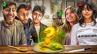 3 VS 3 AVEUGLE SOURD et MUET EN CUISINE ft Nico Flamby Aneyaris Nym et Cocotte REDIFF [upl. by Aushoj]