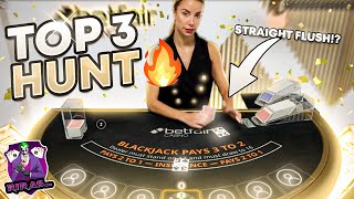 Top 3 Side Bet Chase  Blackjack Gambling Casino [upl. by Lord394]