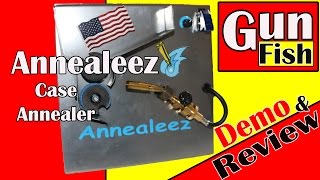 Annealeez  Case Annealer Review and Demo  Annealing 308 Brass [upl. by Ailina]