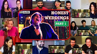 AIB  Honest Indian Weddings Part 1  Mix Mashup Reaction [upl. by Dreyer442]