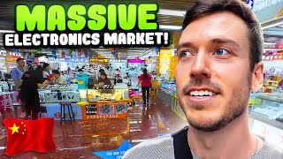 The BIGGEST Electronics Market In The World Shenzhen China [upl. by Abibah]