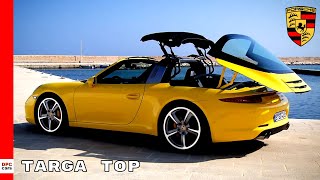 Porsche 911 Targa 4 and Targa 4S Top Mechanism  991 [upl. by Ker]