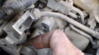 Seized alternator bolt bushings  Quick fix [upl. by Malonis]