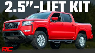 2022 Nissan Frontier 25Inch Lift Kit [upl. by Ecnadnak]