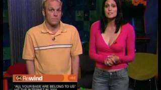 Morgan webb shows cleavage X Play Rewind 2004 [upl. by Hannon]