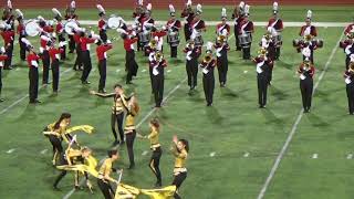 LinnMar Marching Lions at the 2017 Metro Marching Band Classic [upl. by Redd]