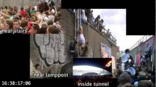 Love Parade Duisburg july 24 Multiperspectivevideo [upl. by Vig]