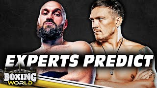 Experts PREDICT Fury vs Usyk  Eddie Hearn Mike Coppinger Liam Smith amp Gareth A Davies [upl. by Llehcsreh]