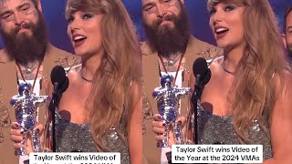 Taylor Swift Wins Video OF The Year At The 2024 VMAs 🔥 [upl. by Eisele]