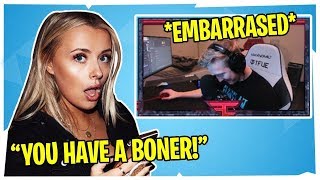 TFUE amp CORINNA FLIRTING BACK AND FORTH [upl. by Yeltsew909]