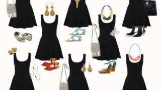 Cómo combinar un Vestido Negro Outfits [upl. by Anidene]