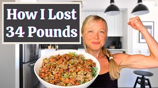 WHAT I EAT IN A DAY TO MAINTAIN MAXIMUM WEIGHT LOSS  WFPB  SOSFREE [upl. by Nediarb]