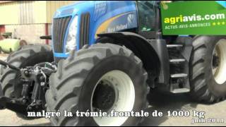 Hubert Mariage donne son avis sur le New Holland T8040 [upl. by Attenov210]