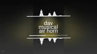 dav musical air horn [upl. by Oona554]