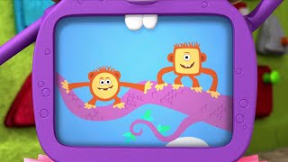 Woofie Goes Walkies  Monster Math Squad  Kids Educational Cartoons  WildBrain Learn at Home [upl. by Korfonta]