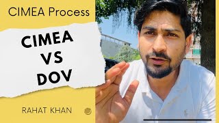 CIMEA vs DOV  Study in Italy on Scholarship  Rahat Khan  CIMEA Process after Admission [upl. by Pavlish]