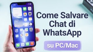 iCareFone Transfer Come Salvare Le Chat WhatsApp su PCMac [upl. by Weinhardt]