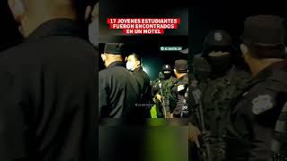 ultimahora 17 Jóvenes Estudiantes fuer0n enc0ntrad0s en Un Motel en el salvador 🚨 [upl. by Benito]