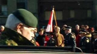 Canadian Soldiers Return Home Along the Highway of Heroes in Downtown Toronto on March 23 2009 [upl. by Aztiray]