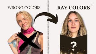 STOP Using The Wrong Colors  Color Analysis Case Study Blond Hair Blue Eyes [upl. by Elurd]