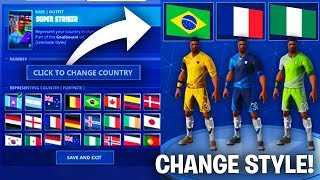 NEW quotCUSTOMIZABLEquot SuperStriker Skin Leaked You can customize country and number [upl. by Gnoc]