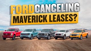 2022 Ford Maverick Leases Canceled Due to High Demand [upl. by Coretta]