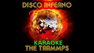 DISCO INFERNO KARAOKE CON CORI THE TRAMMPS cover test [upl. by Iveel]