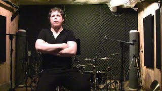 THREAT SIGNAL  PART 1 Drums Studio Update OFFICIAL BEHIND THE SCENES [upl. by Tuckie]