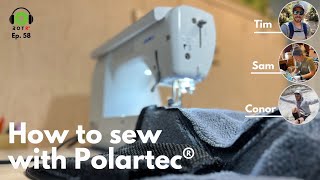 How to Sew with Polartec  Ep 58  Ripstop on the Record [upl. by Dahsraf]