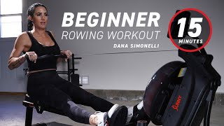 Beginner Rowing Workout  BASIC INTERVAL TRAINING  15 Minutes [upl. by Neillij]