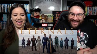 Marvels ETERNALS  Official Teaser Trailer Reaction  Review [upl. by Isa]