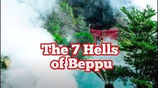 Visiting the 7 Hells of Beppu Japan [upl. by Fisoi]