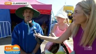 Perth Royal Show 2015  Kids Rides Part Two  Today Perth News [upl. by Yedorb115]