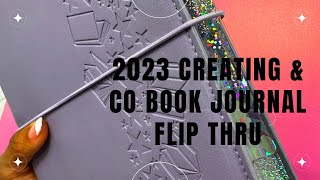 2023 Creating amp Co Book Journal Flip Thru [upl. by Mathi]