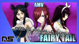 Erza vs Kagura vs Minerva quotFairy Tailquot AMV hd [upl. by Yajet]