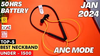 Top 5 Best Bluetooth Earphones Under ₹1500 2023 ⚡ Best Wireless Neckband under 2000 ⚡ Jan 2024 [upl. by Vivia]